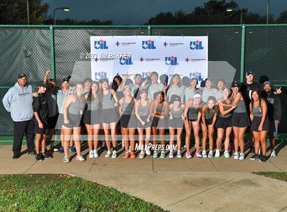 Thumbnail 2 in UIL Team Tennis 4A Semifinal photogallery.