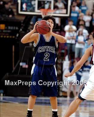 Thumbnail 3 in Capital Christian vs. Modesto Christian (SJS D5 Final) photogallery.