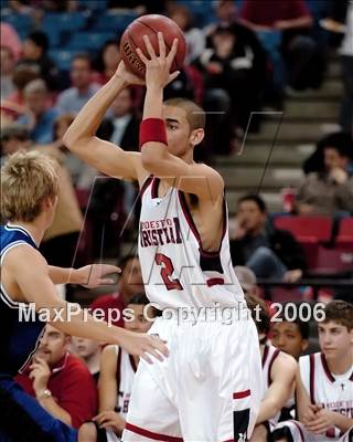 Thumbnail 3 in Capital Christian vs. Modesto Christian (SJS D5 Final) photogallery.
