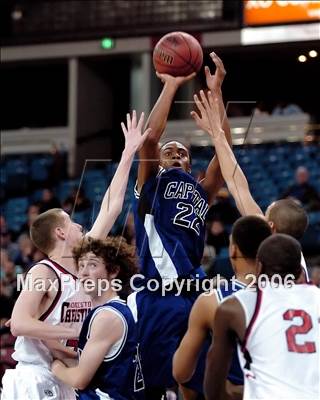Thumbnail 1 in Capital Christian vs. Modesto Christian (SJS D5 Final) photogallery.