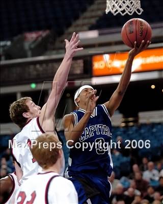 Thumbnail 2 in Capital Christian vs. Modesto Christian (SJS D5 Final) photogallery.