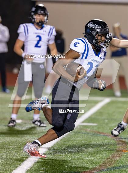 Thumbnail 2 in Charlotte Christian @ Providence Day (NCISSA 11-Man Division 1 Semifinal) photogallery.
