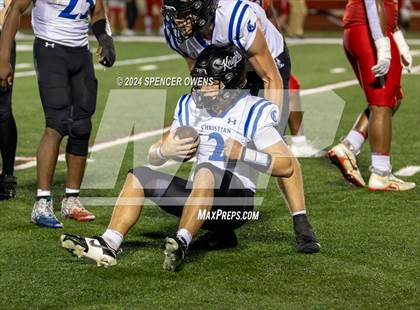 Thumbnail 1 in Charlotte Christian @ Providence Day (NCISSA 11-Man Division 1 Semifinal) photogallery.