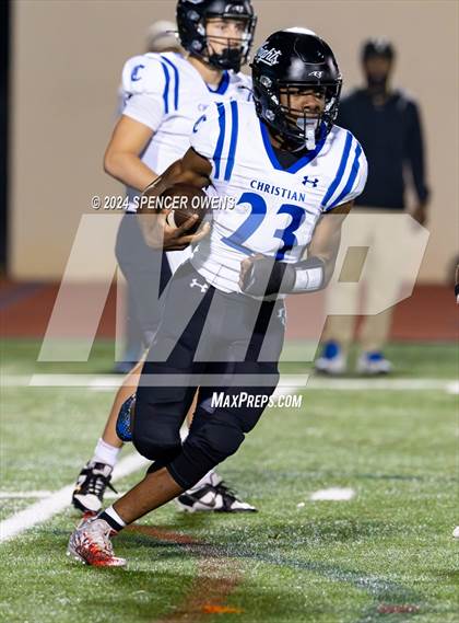 Thumbnail 3 in Charlotte Christian @ Providence Day (NCISSA 11-Man Division 1 Semifinal) photogallery.