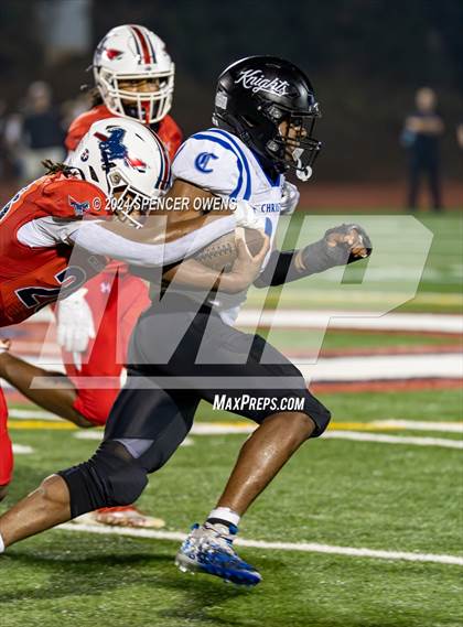 Thumbnail 3 in Charlotte Christian @ Providence Day (NCISSA 11-Man Division 1 Semifinal) photogallery.