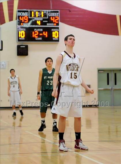 Thumbnail 3 in St. Mary's @ Whitney (CIF SJS D4 Quarterfinal) photogallery.