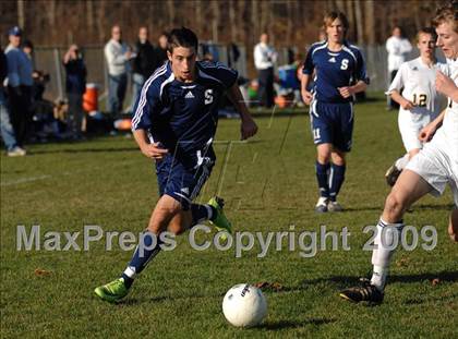 Thumbnail 1 in Staples @ Amity (CIAC Class LL Quarterfinal) photogallery.
