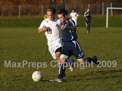 Thumbnail 2 in Staples @ Amity (CIAC Class LL Quarterfinal) photogallery.