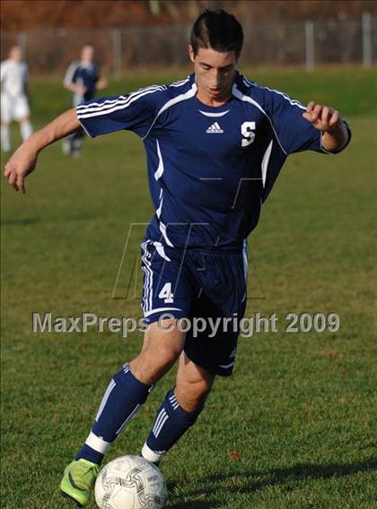 Thumbnail 2 in Staples @ Amity (CIAC Class LL Quarterfinal) photogallery.