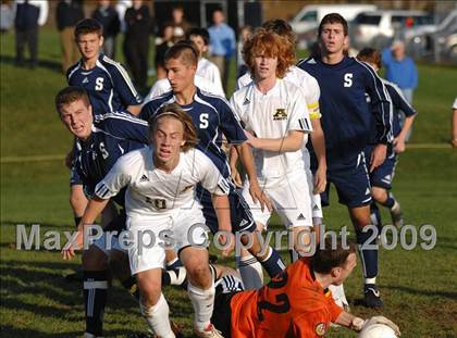 Thumbnail 2 in Staples @ Amity (CIAC Class LL Quarterfinal) photogallery.