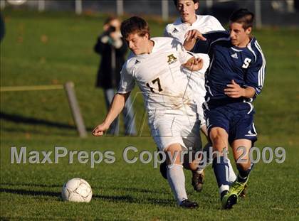 Thumbnail 2 in Staples @ Amity (CIAC Class LL Quarterfinal) photogallery.