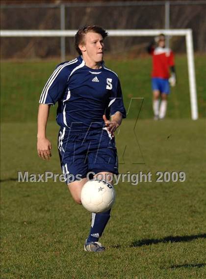 Thumbnail 1 in Staples @ Amity (CIAC Class LL Quarterfinal) photogallery.