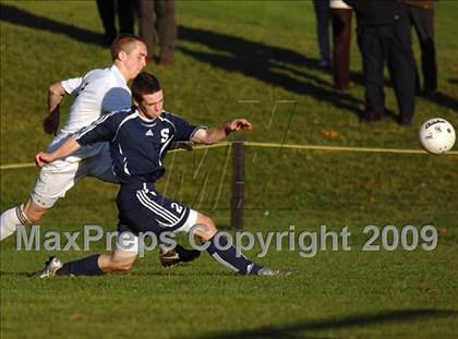 Thumbnail 1 in Staples @ Amity (CIAC Class LL Quarterfinal) photogallery.