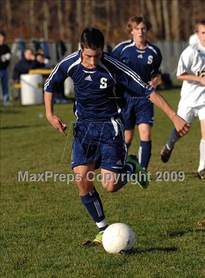 Thumbnail 2 in Staples @ Amity (CIAC Class LL Quarterfinal) photogallery.
