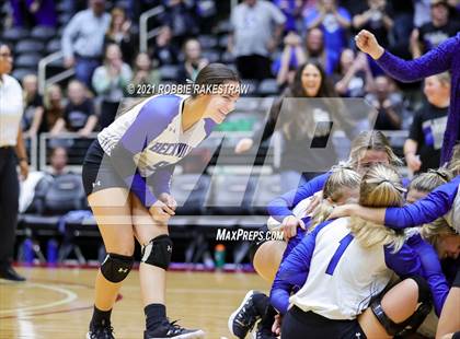 Thumbnail 2 in Beckville vs. Crawford (UIL Volleyball 2A Semifinals) photogallery.