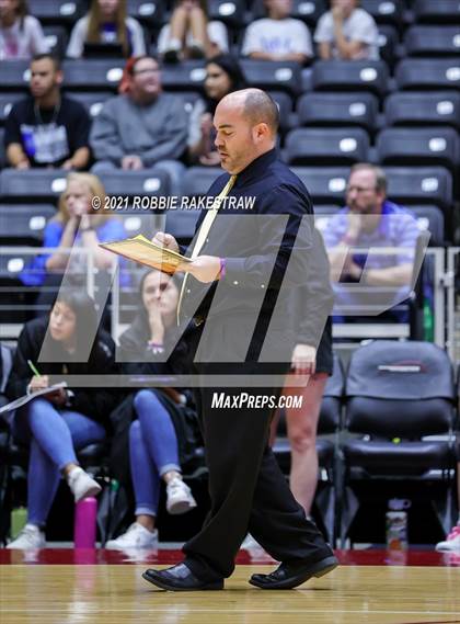 Thumbnail 2 in Beckville vs. Crawford (UIL Volleyball 2A Semifinals) photogallery.