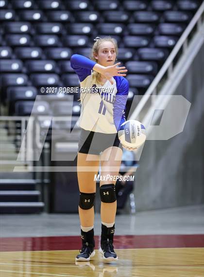 Thumbnail 1 in Beckville vs. Crawford (UIL Volleyball 2A Semifinals) photogallery.
