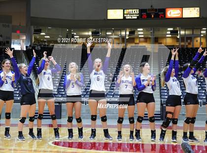 Thumbnail 3 in Beckville vs. Crawford (UIL Volleyball 2A Semifinals) photogallery.