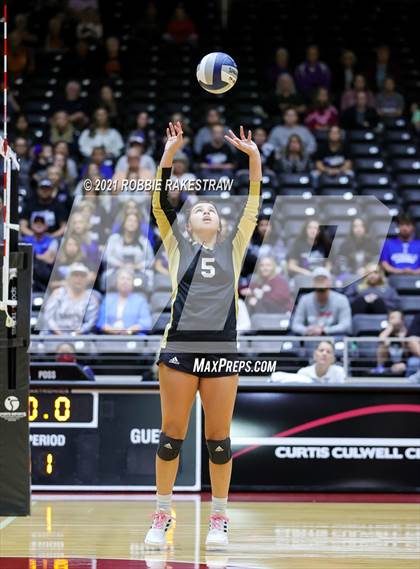 Thumbnail 2 in Beckville vs. Crawford (UIL Volleyball 2A Semifinals) photogallery.