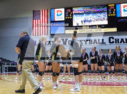 Thumbnail 3 in Beckville vs. Crawford (UIL Volleyball 2A Semifinals) photogallery.
