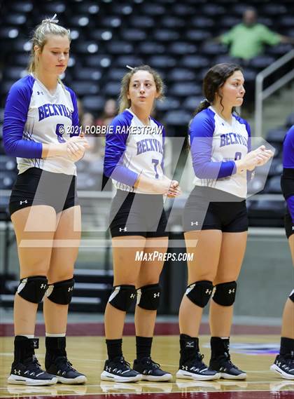 Thumbnail 3 in Beckville vs. Crawford (UIL Volleyball 2A Semifinals) photogallery.
