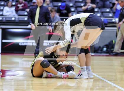 Thumbnail 2 in Beckville vs. Crawford (UIL Volleyball 2A Semifinals) photogallery.