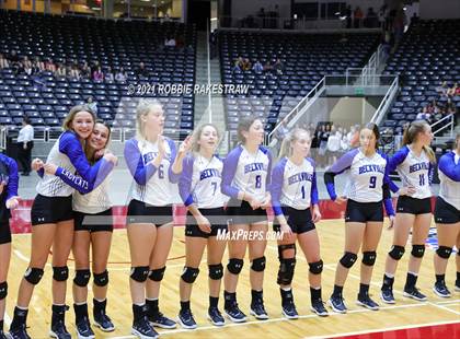 Thumbnail 2 in Beckville vs. Crawford (UIL Volleyball 2A Semifinals) photogallery.