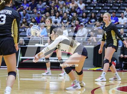 Thumbnail 3 in Beckville vs. Crawford (UIL Volleyball 2A Semifinals) photogallery.