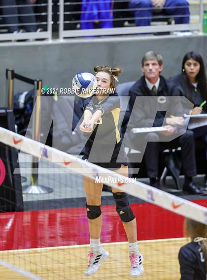 Thumbnail 2 in Beckville vs. Crawford (UIL Volleyball 2A Semifinals) photogallery.