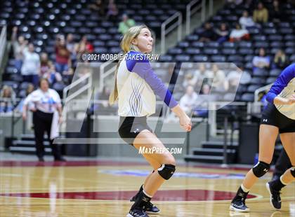 Thumbnail 1 in Beckville vs. Crawford (UIL Volleyball 2A Semifinals) photogallery.