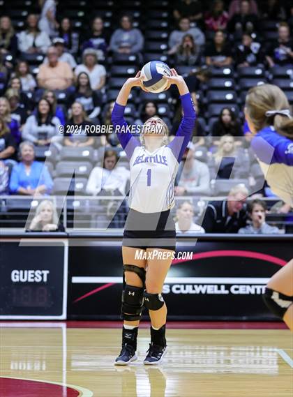 Thumbnail 1 in Beckville vs. Crawford (UIL Volleyball 2A Semifinals) photogallery.
