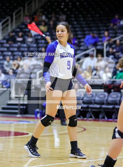 Thumbnail 3 in Beckville vs. Crawford (UIL Volleyball 2A Semifinals) photogallery.