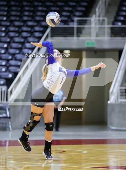 Thumbnail 2 in Beckville vs. Crawford (UIL Volleyball 2A Semifinals) photogallery.