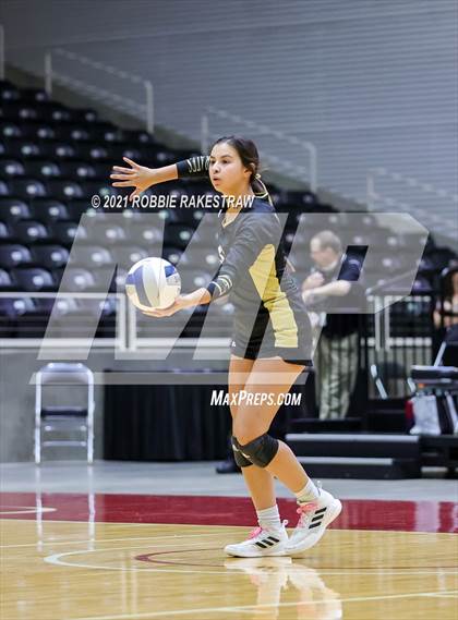 Thumbnail 1 in Beckville vs. Crawford (UIL Volleyball 2A Semifinals) photogallery.