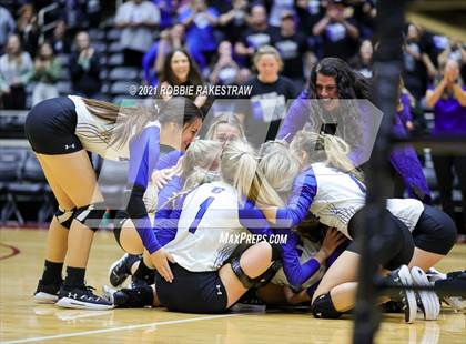 Thumbnail 3 in Beckville vs. Crawford (UIL Volleyball 2A Semifinals) photogallery.