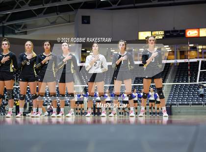 Thumbnail 1 in Beckville vs. Crawford (UIL Volleyball 2A Semifinals) photogallery.