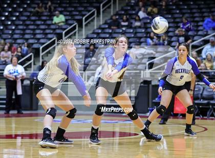 Thumbnail 1 in Beckville vs. Crawford (UIL Volleyball 2A Semifinals) photogallery.