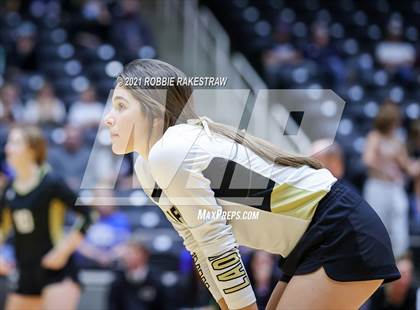 Thumbnail 1 in Beckville vs. Crawford (UIL Volleyball 2A Semifinals) photogallery.