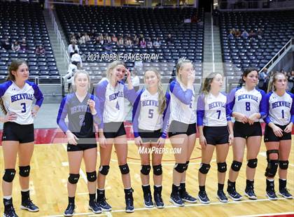 Thumbnail 1 in Beckville vs. Crawford (UIL Volleyball 2A Semifinals) photogallery.