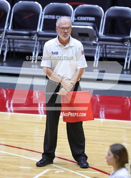 Thumbnail 1 in Beckville vs. Crawford (UIL Volleyball 2A Semifinals) photogallery.