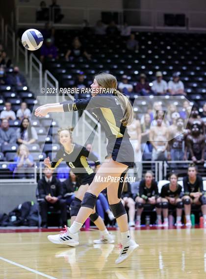 Thumbnail 1 in Beckville vs. Crawford (UIL Volleyball 2A Semifinals) photogallery.