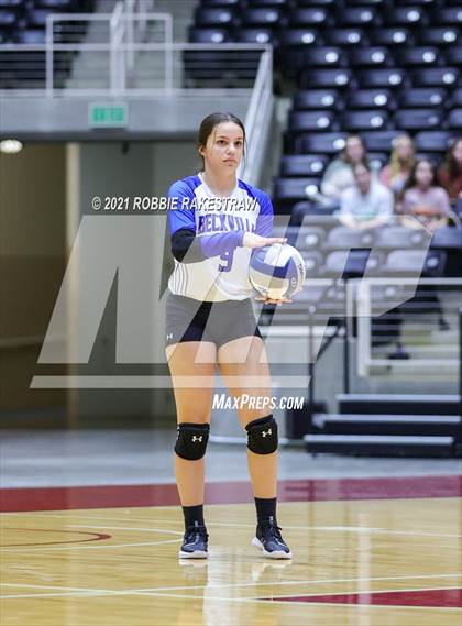 Thumbnail 2 in Beckville vs. Crawford (UIL Volleyball 2A Semifinals) photogallery.