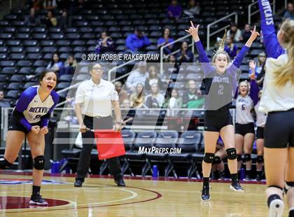 Thumbnail 2 in Beckville vs. Crawford (UIL Volleyball 2A Semifinals) photogallery.
