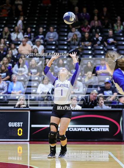 Thumbnail 3 in Beckville vs. Crawford (UIL Volleyball 2A Semifinals) photogallery.