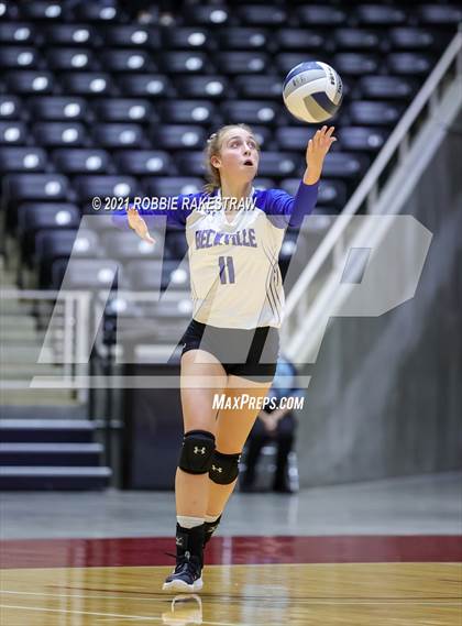 Thumbnail 2 in Beckville vs. Crawford (UIL Volleyball 2A Semifinals) photogallery.