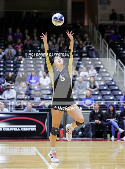 Thumbnail 2 in Beckville vs. Crawford (UIL Volleyball 2A Semifinals) photogallery.