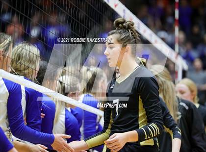 Thumbnail 3 in Beckville vs. Crawford (UIL Volleyball 2A Semifinals) photogallery.