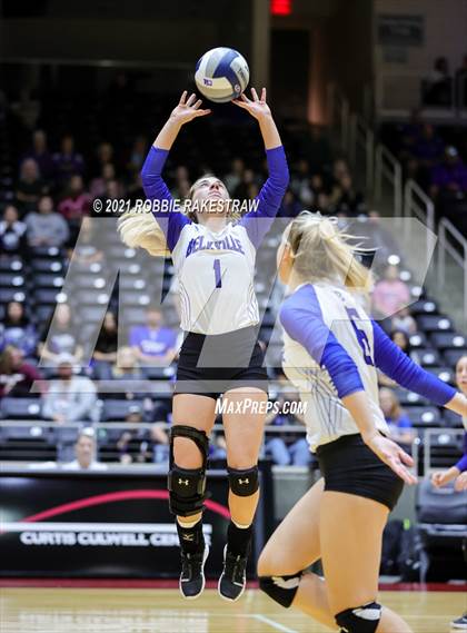 Thumbnail 1 in Beckville vs. Crawford (UIL Volleyball 2A Semifinals) photogallery.