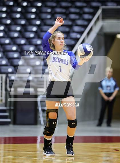 Thumbnail 1 in Beckville vs. Crawford (UIL Volleyball 2A Semifinals) photogallery.