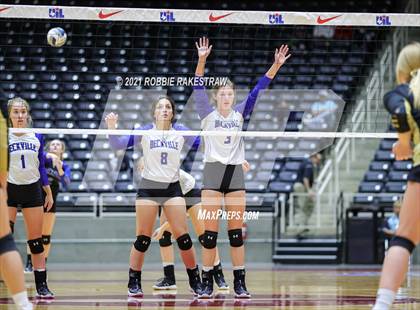 Thumbnail 3 in Beckville vs. Crawford (UIL Volleyball 2A Semifinals) photogallery.